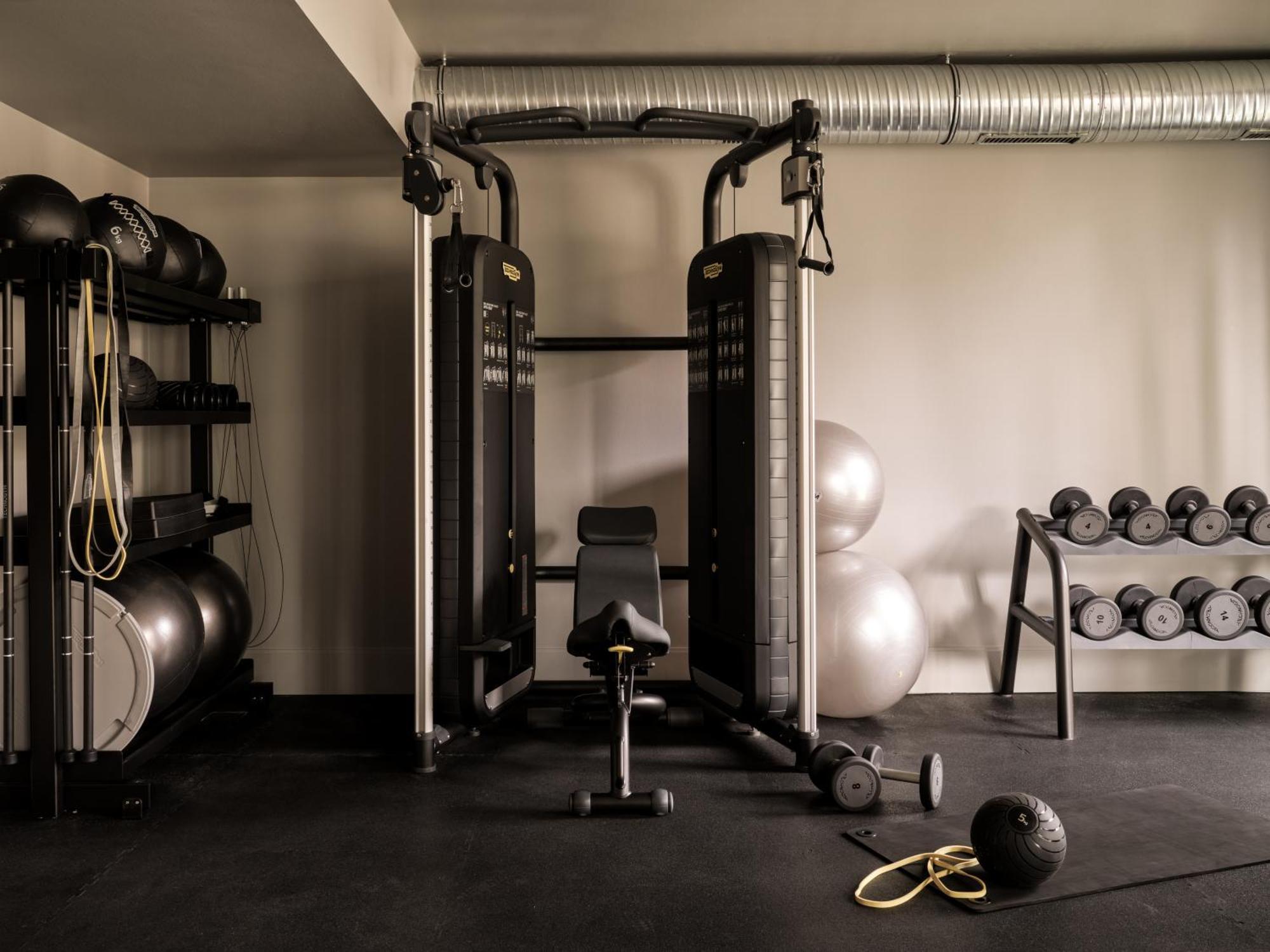 the breeze Aparthotel Heringsdorf  Buitenkant foto A functional trainer